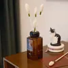 Novo 4cm Flor Única Botão de Flor Salgueiro Magnólia Palito de Aromaterapia Acessórios Palito Volátil Interior Personalização de Alto Valor