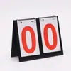 Placar Viratório Basquete Sinuca Jogo Placar Viratório Página Portátil Tênis de Mesa Badminton Marcador de Pontos