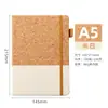 Suministro Exclusivo Transfronterizo de Cuaderno A5 Creativo de PU con Empalme de Paja de Trigo Ecológica y Logo Personalizable para Uso Empresarial y de Oficina