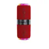 Altavoz Mini Bluetooth Magnético Portátil 2 en 1 de Venta Caliente Transfronteriza con Luz RGB, Tela, Pareja TWS, en Stock para Entrega Inmediata