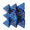 Dados de Patrón de Dragón de 8 Caras Elemento Dragón Dados Polifacéticos D8 Juego de Mesa Dungeons and Dragons de Diez Piezas Set Transfronterizo Dados