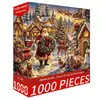 Puzle de 1000 piezas Sakura Town Fabricante Popular Transfronterizo Alta Dificultad Alivio del Estrés Juguete Educativo para Niñas Regalo de Cumpleaños