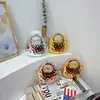 Comercio Exterior Transfronterizo Bolsas con Forma de Caja de Hierro Estilo Nuevo Europeo y Americano, Bolsos de Mano Modernos y Únicos, Bolsos de Noche para Dama