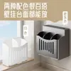 Portapalillos de acero inoxidable, estante de almacenamiento de cocina, estante de cocina multifuncional, no requiere taladro