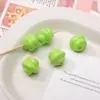 Color Macarrón Cuentas Acrílicas de Helado Llavero Colgante Hecho a Mano Accesorios Cadena para Teléfono Móvil Material