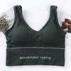 Chaleco de Espalda para Belleza Deportiva Envolviendo el Pecho Ropa Exterior A Prueba de Golpes Ropa Interior de Yoga para Mujer Talla Extra Grande Ropa Exterior Versátil Tirantes para Mujer Sin Tirantes
