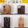 Gabinete de Pasteles de Té de Múltiples Niveles Gabinete de Bambú Accesorios para Ceremonia del Té Gabinete de Té Gabinete de Almacenamiento de Té Estante para Té Pu'er Estante de Exhibición Estante Bogu