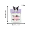 Pegatinas de Uñas Portátiles de Dibujos Animados Kuromi para Niñas Pequeñas, Nuevas Pegatinas de Uñas Cortas Hechas a Mano 2026 para Niñas