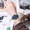 Reloj Niñas Estudiantes de Secundaria Estilo Retro Mori Girl Fresco Impermeable Estilo Coreano ULZANG Simple Elegante Estilo ins