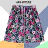 Viagem à Tailândia calças de praia largas tamanho grande da moda masculinas secagem rápida cinco pontos casuais calças grandes shorts para férias na ilha de Sanya