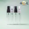 Botella de Relleno de Perfume de Prueba de 5 ml Botella con Atomizador Tarjeta Tubo de Ensayo Transparente Botella Pequeña de Perfume para Hombre