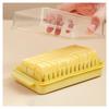 Caja Cortadora de Mantequilla Japonesa Rectangular Caja de Almacenamiento para Rebanadas de Queso Plato para Mantequilla Cortador de Queso Caja de Almacenamiento Refrigerado Caja para Conservar Fresco