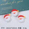 Carnaval Velho Natal Alto Senso Gel Creme Grampo de Cabelo Artesanal DIY Material Acessórios de Joia Acessórios de Resina