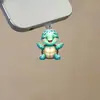 Tortuga Pequeña Linda Popular Transfronteriza Acrílico Tapón de Polvo para Teléfono Móvil Tipo Colgante Tipo-C