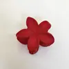 Oufile Europeu e Americano Transfronteiriço Fosco Plumeria Presilha de Cabelo Feminina Férias Coque Presilha Tubarão Grampo de Cabelo Acessórios de Cabelo Atacado