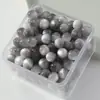 Contas Soltas de Resina Olho de Gato Imitação Coloridas Redondas Soltas para Joias Artesanais DIY Pulseira com Contas Acessórios de Colar