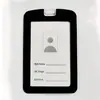 Venta Directa de Fábrica Insignias de Trabajo de Silicona Se Pueden Imprimir con Logo Portatarjetas de Plástico Blando Insignia de Fábrica Insignia Escolar Tarjeta de Pase de Invitado Tarjeta de Identificación