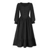 [Em Estoque] Vestido Gótico Retrô Medieval Decote V Amazon Renaissance Pastoral Vestido Feminino Fantasia de Palco