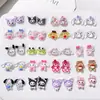 Decoraciones Lindas Mini de Dibujos Animados Populares para Uñas Sanrio Kuromi Perro Canela Dibujos Animados para Uñas Diamante de Resina Venta al Por Mayor