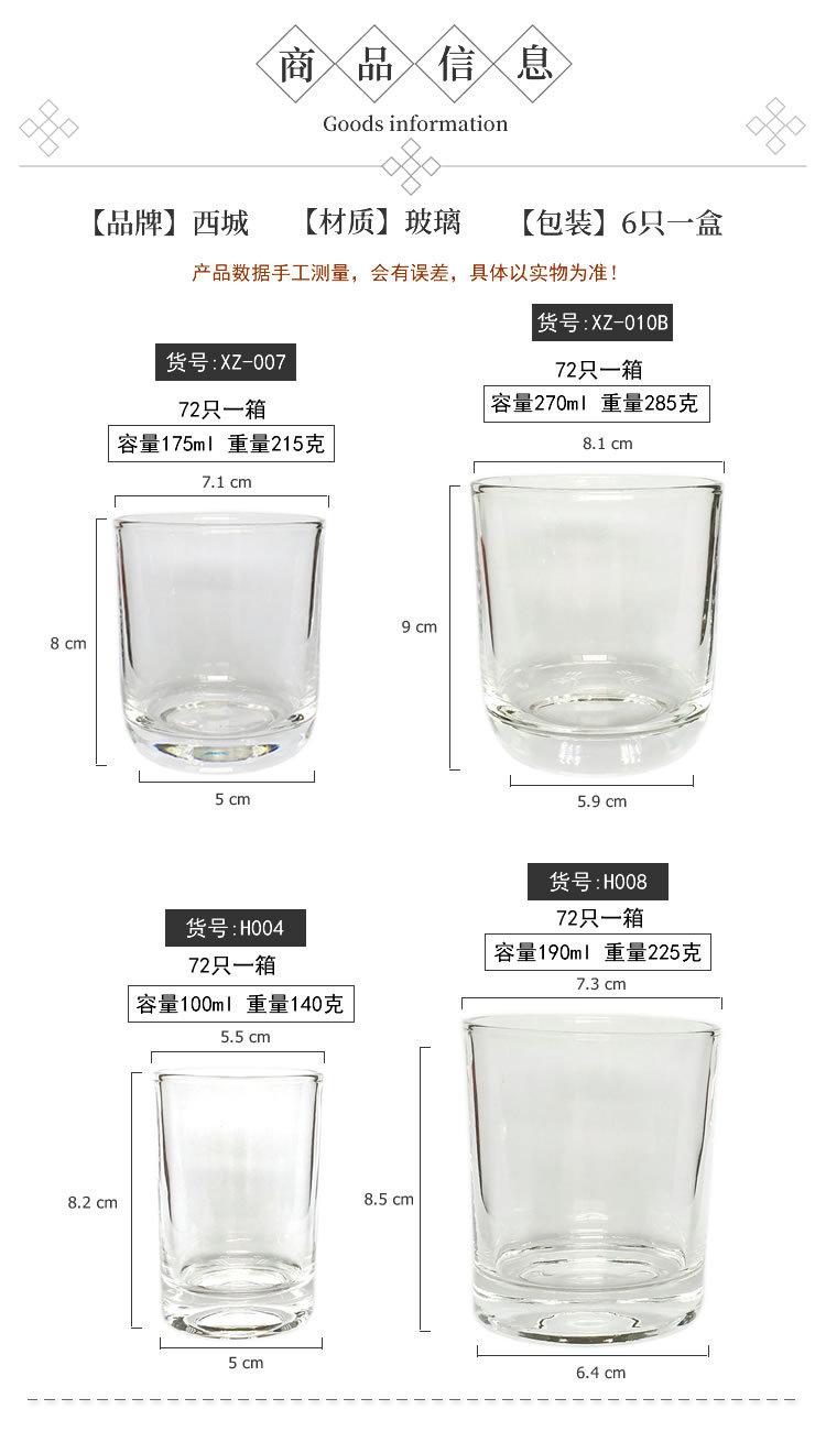 西城果汁杯明细2