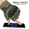 Luvas Esportivas para Ciclismo Meio Dedo Soft Shell Fitness Luta Armadura Resistente ao Desgaste Outdoor Antiderrapante Luvas Táticas Meio Dedo