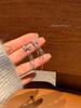 Pendientes de lazo y borla de otoño e invierno para mujer, de alto diseño, nuevos populares y únicos, 2023, pendientes de botón