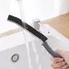 Cepillo de Limpieza para Grietas de Aleación con Mango Largo para el Hogar, Baño, Cocina, Esquinas de Azulejos, Ranuras de Ventanas, Cepillo Multifuncional de Cerdas Duras