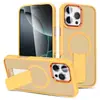 2025 Nova Capa para Celular Apple com Sensação de Pele, Suporte Invisível, Modelo com Furos Finos Retrô com Sucção Magnética, Adequada para Capa de Celular iPhone
