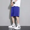 Shorts Verão Masculino Seda Gelo Desgaste Externo Secagem Rápida Calças Soltas Shorts Calças Esportivas Casuais Meninos Calças de Praia