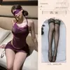 Lencería Erótica de Tallas Grandes, Lencería Tentadora y Sexy Pura Pasión para Mujer, Ropa Qqny, Ropa de Dormir Divertida y Sexy que Mejora el Estado de Ánimo con un Toque de Lujo