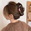 Pinza para el Cabello con Estampado de Leopardo para Mujer, Accesorio para el Cabello Dulce y Fresco, Pasador Grande, Nuevo y Moderno Accesorio de Alta Gama para el Cabello