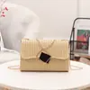 Bolsa Transversal de Corrente Tecida 2026 Novo Modelo Bolsas Femininas Fashion Versátil Trançada com Fecho Quadrada Pequena de Ombro