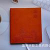 Caderno Quadrado Personalizável, Diário de Viagem em PU com Carimbos, Caderno em Branco Estilo Passaporte para Anotações, Personalizado