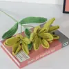 Producto de Flor de Hilo Terminada, Ramo Individual de Lirio Tejido a Crochet Puramente Hecho a Mano, Flor Artificial, Regalo de San Valentín, Flor Tejida a Mano