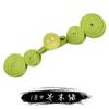Botón de Plaqueta Cheongsam Botón Traje Tang Botón de Tela de Dos Ruedas Dinastía Han Cuenta de Jade Calabaza Estilo Étnico Vestido Chino Botón Tejido a Mano