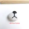 Animal de Pelúcia Orelhas Longas Encaixes de Algodão Olho Nariz Barba Cabelo DIY Enfeites Chapéu Boneca Decoração de Orelha