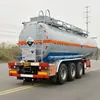 Precio de DepósitoFabricante HuaTe Tanque Líquido 29 Metros Cúbicos Materiales Corrosivos Semirremolque Tanque de Acero al Carbono Vehículo de Transporte