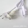 Calibre europeo E14 cable de cinturón de medio diente con interruptor portalámparas suspensión portalámparas con interruptor portalámparas colgante e14 cinturón de medio diente inserción redonda