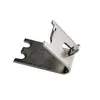 Accesorios para Gabinetes de Bebidas Comerciales, Tiras Escalera para Refrigerador Congelador, Tiras Escalera de Capas Espesadas de Acero Inoxidable, Accesorios de Hebilla