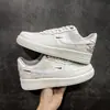 Nuevas Zapatillas Blancas Air Force One Edición Limitada Año del Caballo para Mujer con Amortiguación de Aire, Zapatillas Blancas de Suela Gruesa para Hombre y Mujer, Producto Original Transfronterizo
