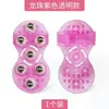 Fornecido Diretamente pelo Fabricante B, Massageador de Bolas de Aço, Luvas com Bolas de Massagem Corporal, Escova de Massagem Meridian com Sete Bolas Grandes para Conforto