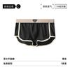 Ropa interior para hombre de jacquard de alta gama de seda de hielo Malla de nailon Seda de hielo Calzoncillos bóxer para hombre Holgados Sencillos Transpirables