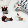 Tecido Cachorro Urso Acessórios Grampo de Cabelo Roupa Desenho Animado Fofo Moda Estiloso Doce Acessórios Boneca Broche de Boneca