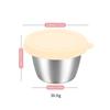 Molheira de Aço Inoxidável Transfronteiriça 1,6/2,4oz Recipiente para Molho de Salada com Tampa de Silicone Multicor, Recipiente Selado e Portátil para Conservação da Frescura