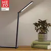 Lámpara de escritorio plegable de alta gama de espectro completo para escritorios de oficina, lámpara de lectura LED recargable y enchufable para protección ocular de estudiantes, transfronteriza