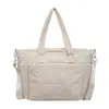 Bolsa Tote Simples Retrô Transfronteiriça Feminina 2026 Nova Bolsa de Ombro de Grande Capacidade Bolsa Casual para Trabalho e Trajeto Bolsa de Ombro