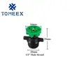 Aspersor Rotativo de 4 Pontos com Rosca Externa para Irrigação Agrícola e de Jardim, Aspersor Rotativo Automático de 360 Graus para Irrigação de Jardins e Paisagismo