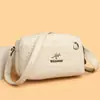 Bolso de Cuero Suave de Moda para Mujer 2026 Bolso de Hombro Cruzado de Moda para Madres de Mediana Edad Bolsillo para Monedas para Teléfono Móvil