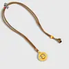 Colgante de Calabaza Espiga de Trigo, Oro Arena Estilo Antiguo con Diamantes, Giratorio, Collar Chapado en Oro Cobre, Disponible en Estilo Vintage Exquisito para Mujer