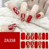 ZA - Adhesivo para uñas blanco sin hornear, totalmente impermeable, parche para decoración de uñas, sensación avanzada, simple, pegamento para esmalte de uñas al por mayor